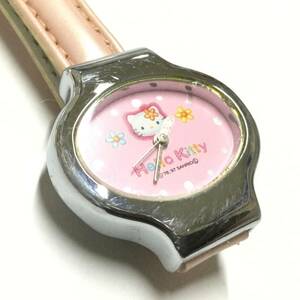 【中古品、電池交換済！】1997年製 サンリオ ハローキティ 腕時計