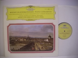 ●LP MOZART / PIANO CONCERTOS NO.26 NO.12 GEZA ANDA モーツァルト ピアノ協奏曲 アンダ・ゲーザ