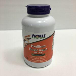 新品未開封 未検品 NOW Psyllium Husk Caps 700mg 賞味期限 11/2025 5v0007-080