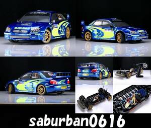 RC0101 TT01 インプレッサ WRC 2004 メキシコ タミヤ 1/10 セット 2.4G プロポ 4ドア ドリフト 仕様 4WD 4駆 スバル 入門 初心者 ドリラジ