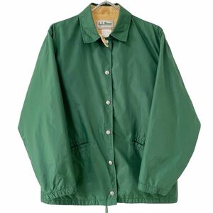 ■激レア■80s 90s USA製 L.L.BEAN チンスト ナイロン コーチジャケット women