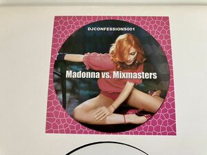 【プロモ白盤】Madonna vs.Mixmasters/ Get Together(Remix,Dub,Inst)/Jump(Hitmixers Bonus) 12inch DJCONFESSIONS001 33rpm NOT ON LABEL