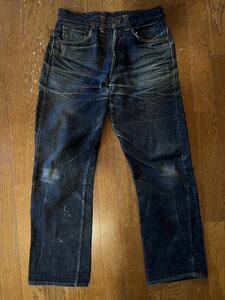 スペシャル！LEVI’S リーバイス S501XX 大戦 Dark Color ビンテージ 鬼ヒゲ ハチノス 革パッチ付き S506XX