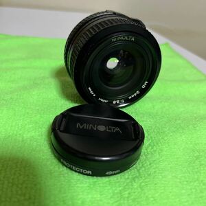 MINOLTA/ミノルタ md 24mm 1:2.8 レンズ　綺麗　未チェックのジャンク扱い