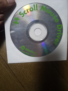サンワサプライ　スクロールマウスドライバ　CD　for Windows　ver6.10.36.02　中古