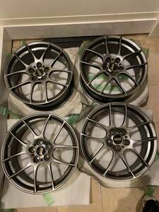 BBS 鍛造 RF504 17インチ 7.5J 5孔 PCD100 BBSナット付き プリウスBRZ CTスバル 