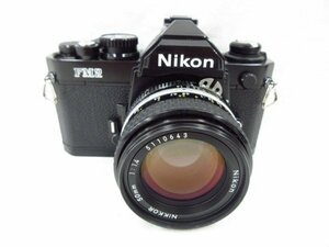 ◆◆ニコン NIKON フィルムカメラ FM2 ブラック 50ｍｍ 1：1.4◆未確認品 M5114