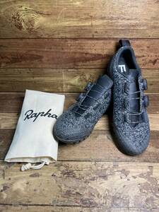 HV350 ラファ Rapha EXPLORE POWERWEAVE SHOES ビンディングシューズ SPD 黒 EU40 ※ソール傷