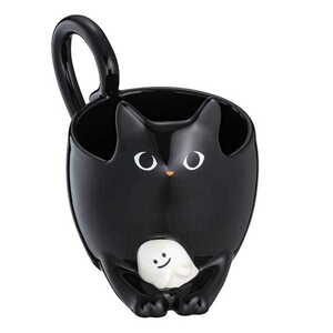 ◆台湾◆2021年 スターバックス STARBUCKS ハロウィン 黒猫 マグカップ カップ 10oz マグブラックキャット