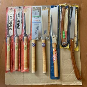 ※018 金物店在庫品 未使用品 鋸 8点まとめて