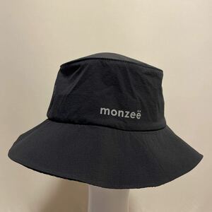 HA887 monzee GOLF モンジー バケットハット black 59cm ゴルフウェア 帽子
