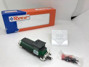 59 美品 HOゲージ ROCO 8131 FRET 外国車両 鉄道模型 付属パーツ付き 動力あり 現状品