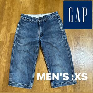【GAP】メンズ ボーイズ デニム ハーフパンツ XS