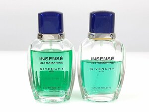 ジバンシィ　GIVENCHY　INSENSE ULTRAMARINE アンサンセ ウルトラマリン　オーデトワレ スプレー　30ml×2本セット　残量：6～8割　YK-3920