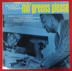 極上品! US BLUE NOTE BLP 4128 オリジナル MO’ GREENS PLEASE / Freddie Roach NYC/RVG/EAR