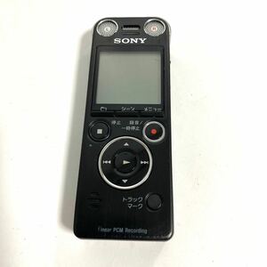 SONY ソニー ICレコーダー ICD-SX1000 ボイスレコーダー ステレオICレコーダー ブラック 本体 現状品 ジャンクm-051420-01