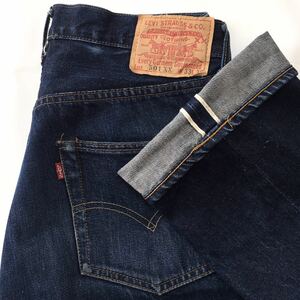 希少！USA製Levi’sリーバイス501XXヴィンテージ復刻ジーンズ33デニムパンツメンズ赤耳 ビッグEバレンシア555アメリカ製紙パッチBIGE廃盤