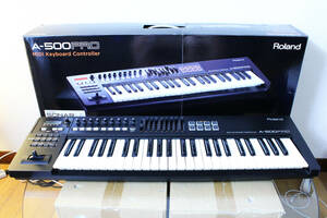 【ほぼ未使用】Roland A-500 Pro MIDIキーボードコントローラー|ARTURIA KEYLAB,M-AUDIO Keystation, Native Instruments KOMPLETE KONTROL