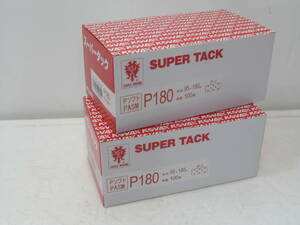 ◎（送料無料）KOVAX コバックス スーパータック（ペーパー） SUPER TACK P180 ソフト 形状 95×180㎜ 100枚入り（2箱）赤（EAGLE BRAND