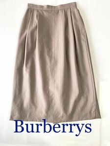 美品 80年代 オールドバーバリー Burberrys表記 BURBERRY スカート 小さいサイズ XS相当 90