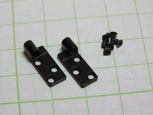 Nikon Part(s) Upper & lower hinges and attached parts for Nikon F2 Body ニコン F2用 裏蓋取付用蝶番上下軸受け.