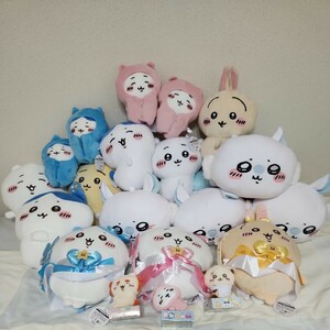 まとめ売り ちいかわ ぬいぐるみ ちいかわ ハチワレ うさぎ モモンガ ラッコ シーサー 全20点