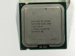 B1475)Intel Pentium Dual-Core E2200 SLA8X LGA775 中古動作品