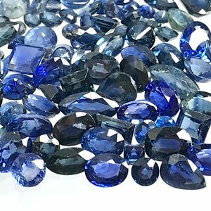 (天然サファイアおまとめ)a 50ct 裸石 宝石 Sapphire sapphire サファイア コランダム 藍玉 jewelry ジュエリー i②