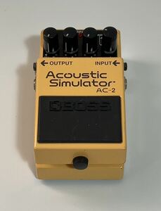 【訳ありジャンク品】BOSS Acoustic Simulator AC-2 エフェクター ボス アコースティック・シミュレーター ギター