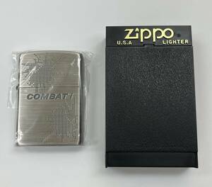 ★未使用★ZIPPO ジッポー オイルライター COMBAT コンバット ケース付き G 03
