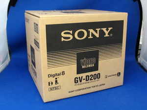 安心30日保証 SONY GV-D200 希少デジタル8ビデオデッキ 完全整備品 付属品完備 Digital8/Hi8/ビデオ8対応 8ミリビデオデッキ