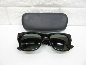 5D299NZ◎Ray-Ban レイバン RB0840-S MEGA WAYFARER 901/31 サングラス 眼鏡フレーム 度なし◎中古