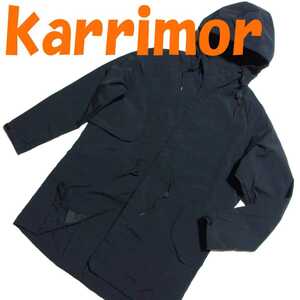 ナノユニバース 別注 カリマー パッカブル モッズコート トラベラーコート S 黒 ブラック karrimor nano universe traveler coat