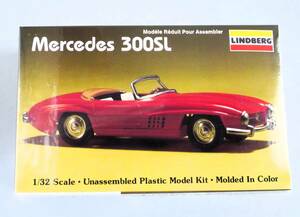 ★☆【定形外OK】未組立!リンドバーグ 1/32 Mercedes 300SL メルセデス 300SL KIT No.610 シュリンク(箱)未開封品【同梱可】[GC22A14]☆★