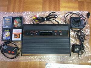 ATARI2600 アタリ2600 AV接続可 ソフト４本　