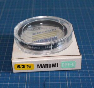 [is292]フィルター　マルミ　ディフツー MARUMI 52mm DIFF-Ⅱ　 　deff2 軟調効果用　filter ソフト