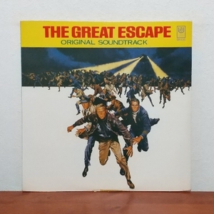 LP/ 映画「大脱走 / THE GREAT ESCAPE」サントラ盤 / エルマー・バーンステイン楽団 / スティーブ・マックィーン　ジェームズ・ガーナー