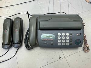 シャープ 多機能 FAX コピー 電話機 中古 通話OK ジャンク