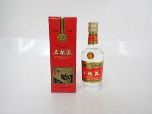 【未開栓・古酒】 Wu Liang YE 五粮液 ウーリャンイエ 中国八大銘酒 白酒 100ml 52% ミニチュアボトル 元箱付き △ 6DA1B-2