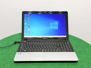 カメラ/中古/15.6型/ノートPC/Windows10/750GB/4GB/Celeron 1005M/GateWay　NE56R-N12D/F 　office/HDMI/無線WIFI/Bluetooth/テンキー/搭載