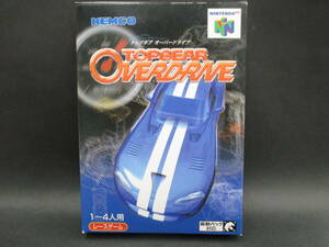 （未使用品）トップギア オーバードライブ (TOPGEAR OVERDRIVE)【ケムコ】【NINTENDO 64】