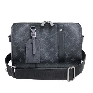 ルイ・ヴィトン LOUIS VUITTON シティ・キーポル M45936 モノグラム・エクリプス ボストンバッグ メンズ 中古