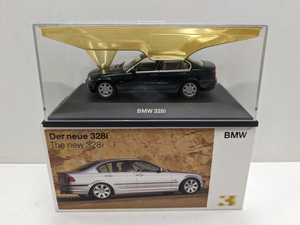 開封済 未使用 Der neue BMW 328i ミニカー 1/43 グリーン 緑 ドイツ製 Made in Germany