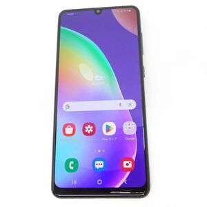 112 SIMフリー Samsung/サムスン Galaxy A31 SM-A315G/DS Prism Crush Black 6.4インチ 4GB/64GB 海外版 本体のみ ※中古/利用〇