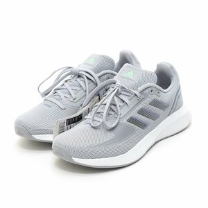 ◇511422 未使用品 adidas アディダス ランニングシューズ スニーカー CORERUNNER コアランナー GX8252 サイズ24.0cm レディース グレー