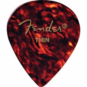Fender 551 Shape, Shell, Thin ピック12枚パック〈フェンダー〉