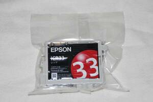 ★　EPSON　エプソン　★　純正　ICR33　レッド　【 6個セット 】　♯2