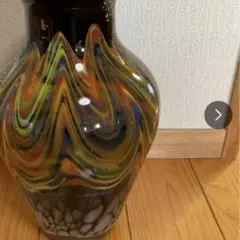 ガラス花瓶アンティークモダン