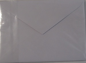 600/文具/洋形2号封筒 定形郵便用 10枚/ホワイト 白/162×114mm 郵便番号枠なし/ダイヤモンド貼/ポスト グリーティング メッセージ