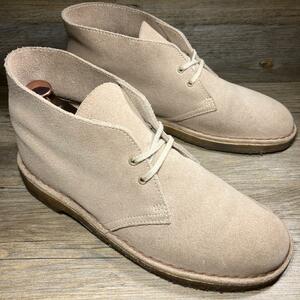 ※Clarks クラークス チャッカブーツ 25.0cm デザート スエード US7 FIT M　DesertBoot ベージュ※